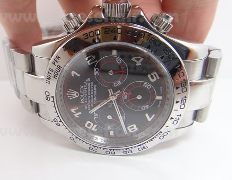 ROLEX Daytona SS Watch Arabic Numbers Face